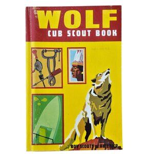 Wolf Cub Scout Book 1971 Printing Boy Scouts Of America BSA Vintage Collectible